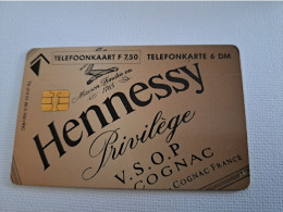 NETHERLANDS   FL 7,50 - CHIP CARD / TK 014/ HENNESSY  COGNAC/  NED/DU  / PRIVATE  Nice Used  ** 15749** - Schede GSM, Prepagate E Ricariche