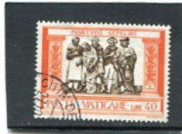 VATICAN CITY/VATICANO - 1960  40 Lire  MERCY  FINE USED - Usati