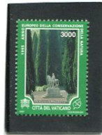 VATICAN CITY/VATICANO - 1995  3000 Lire  GARDENS  FINE USED - Gebraucht