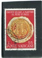 VATICAN CITY/VATICANO - 1967  55 Lire  S. PIETRO & PAOLO  FINE USED - Usati