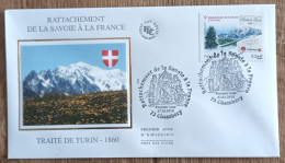 FDC 2010 - YT N°4441 - RATTACHEMENT DE LA SAVOIE A LA FRANCE - CHAMBERY - 2010-2019