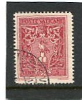 VATICAN CITY/VATICANO - 1940  5c  DEFINITIVE  FINE USED - Used Stamps