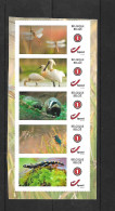 5 Verschillende My Stamps Natuur - Sonstige & Ohne Zuordnung