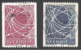 Schweden, 1968, Michel-Nr. 614-615, Gestempelt - Usati