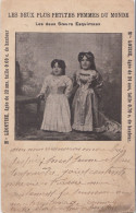 Amiens - Les Deux Soeurs Esquimaux (nain, Curiosité, Louise Et Léontine, Ca. 1905 - Circus Kermesse Fair Lillieputienne - Cirque