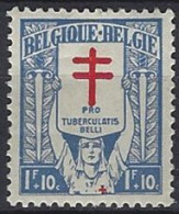 België  OBC  2014    236    (X)    Met Plakker - 1914-1915 Rotes Kreuz
