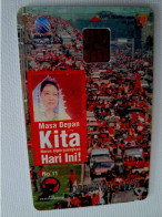 INDONESIA CHIPCARD 100 UNITS / KITA/ MASA DEPAN/ HARI INI/ DPD JAWA BARAT /    Fine Used Card   **15765 ** - Indonésie