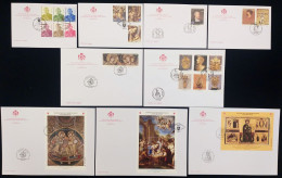 SMOM 2019 FDC Annata Completa  / Complete Year Set O/Used VF - Malta (Orde Van)