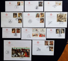 SMOM 2010 FDC Annata Completa  / Complete Year Set O/Used VF - Malta (la Orden De)