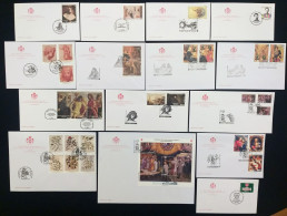 SMOM 2015 FDC Annata Completa  / Complete Year Set O/Used VF - Sovrano Militare Ordine Di Malta