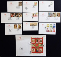 SMOM 2016 FDC Annata Completa  / Complete Year Set O/Used VF - Malta (Orde Van)