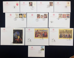 SMOM 2020 FDC Annata Completa  / Complete Year Set O/Used VF - Malta (Orde Van)