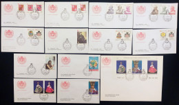 SMOM 1986 FDC Annata Completa  / Complete Year Set O/Used VF - Sovrano Militare Ordine Di Malta