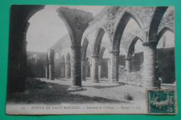 2259- CPA - PLOUGONVELIN (29) - POINTE DE SAINT-MATHIEU - Intérieur De L'Abbaye - Ruines - LL N° 23 -2 - Plougonvelin