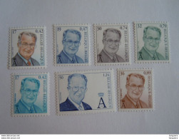 België Belgique 1999-2000 Koning Roi Albert II Broux/MVTM 2840+2886+2902+2930+2963-2965 MNH ** - 1993-2013 Roi Albert II (MVTM)