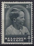 België  OBC  2014    448    (X)    Met Plakker - 1914-1915 Rotes Kreuz