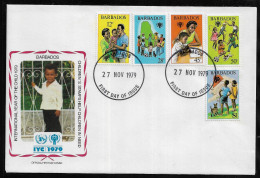 BARBADOS FDC COVER - 1979 International Year Of The Child - SET FDC (FDC79#03) - Barbados (1966-...)