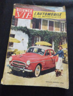 SCIENCE ET VIE - L' AUTOMOBILE ET LA MOTOCYCLETTE 1955-1956 - Auto/Moto