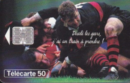 F623- 02/1996 - SNCF - TOULOUSE RUGBY - 50 SC7 - 1996