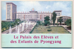 Q144  Pyongyang - Le Palais Des Elèves… - Folder With 12 Postcards - 1972 - Corea Del Nord
