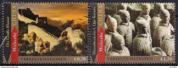 2013 UNO Wien Mi. 768-9**MNH  UNESCO-Welterbe: China - Ungebraucht