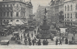 Post Card -England London Londres - Piccadilly Circus - Cars Animated - VG Condition - J. Beagles - Piccadilly Circus