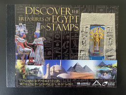Egypte Egypt 2004 Discover The Treasures Of Egypt In Stamps Booklet Prestige MNH ** - Blocchi & Foglietti