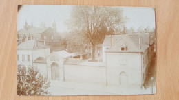 Carte Photo , College De Jeunes Filles Louhans , Au Dos Texte En Espéranto - Louhans