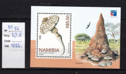 Namibie, Feuillet  Champignon Neuf Impeccable** , Pilze,  Setas, Mushroom Philex France 1999 - Mushrooms