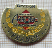 PAT14950 AEROBIC  NATIONAL CHAMPION SHIP FRANCE   Sponsor REEBOK - Gymnastique