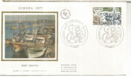 FRANCIA SPD FDC PARIS EUROPA PORT BRETON 1977 - 1977