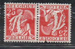 BELGIQUE BELGIE BELGIO BELGIUM 1932 GLEANER TETE BECHE 25c MLH - 1932 Ceres E Mercurio