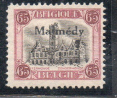 EUPEN & MALMEDY GERMAN OCCUPATION 1920 1921 BELGIAN STAMPS OVERPRINTED 65c MNH - OC55/105 Eupen & Malmédy