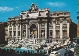 N3608 Roma - Fontana Di Trevi - Auto Cars Voitures / Non Viaggiata - Fontana Di Trevi