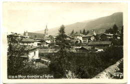 CPSM GEP  9 X 14 Isère  THEYS Quartier De L'Eglise - Theys