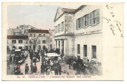 L200B1830 - Gibraltar - No 41 Commercial Square And Library - Gibraltar