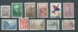 Argentine  , Lot De 11 Timbres Oblitérés - Pa 26202 - Oblitérés