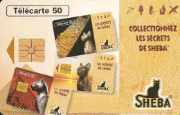 F635 03/1996 - SHEBA " Les Secrets " - 50 GEM1A - 1996