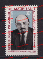 MAURITANIA MAURITANIE 1970 VLADIMIR LENIN 1924 BIRTHDAY RUSSIA CCCP SOCIAL PARTY SOCIALIST PARTY COMMUNIST JOINT ISSUE - Joint Issues