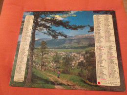 CALENDRIER ALMANACH 1984 SENTIER CLOCHER OBERTHUR - Grand Format : 1981-90