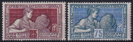 MiNr. 174 - 175 Frankreich    1924, 8. Dez. Kunstgewerbeausstellung, Paris - Ungebraucht/*/MH - Erstfalz - Unused Stamps