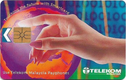 Malaysia - Telekom Malaysia (chip) - Smartcard Launch, (Chip Gem1A Symm. Black), 10RM, Used - Malaysia