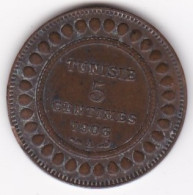 Tunisie Protectorat Français . 5 Centimes 1903 A , En Bronze, Lec# 74 - Tunesië