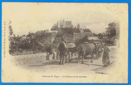 CPA GARD (30) - ENVIRONS DU VIGAN - LE CHATEAU DE MONTDARDIER - La Grand-Combe