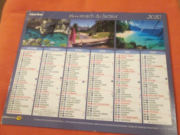 CALENDRIER ALMANACH 2010 CALANQUES D'EN VAU VALLEE DU LAC DE GAUBE PLAGE HIDEAWAYS CHATEAU DE CHENONCEAU OBERTHUR - Grand Format : 2001-...