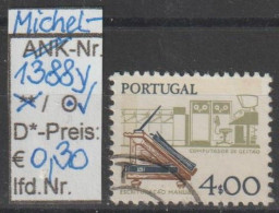 1978 - PORTUGAL - FM/DM "Entwicklung D. Arbeitsmittel" 4,00 E Mehrf. - O  Gestempelt - S.Scan (port 1388yo) - Usado