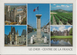 CPM Le Cher Centre De La France (multivues) - Centre-Val De Loire