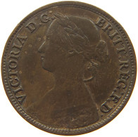 GREAT BRITAIN FARTHING 1861 Victoria 1837-1901 #a002 0513 - B. 1 Farthing