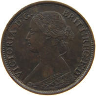 GREAT BRITAIN FARTHING 1861 Victoria 1837-1901 #c009 0269 - B. 1 Farthing