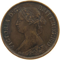 GREAT BRITAIN FARTHING 1860 Victoria 1837-1901 #a062 0767 - B. 1 Farthing